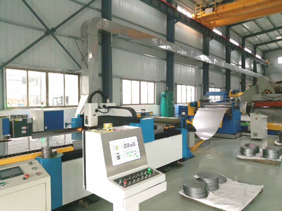 全自動卷料激光切割機